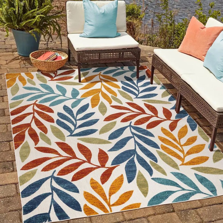 Gertmenian * | Gertmenian Fosel Folia Indoor Outdoor Rug