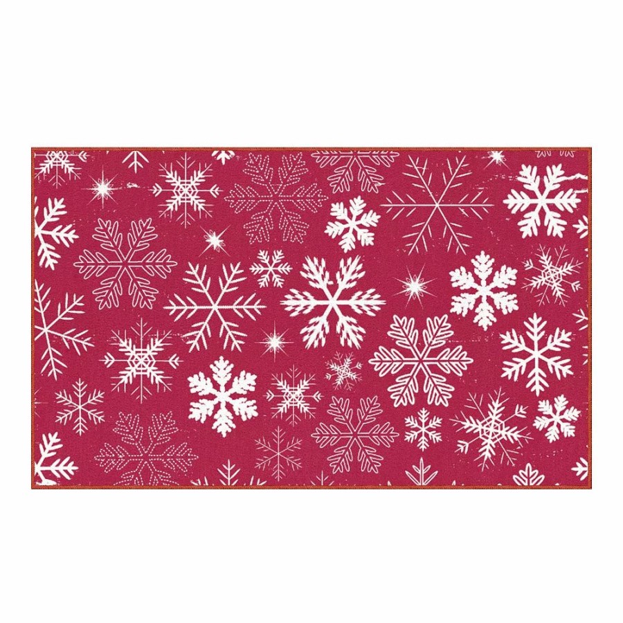 Mohawk Home * | Mohawk Home Mohawk Home Prismatic Snowflakes Rug