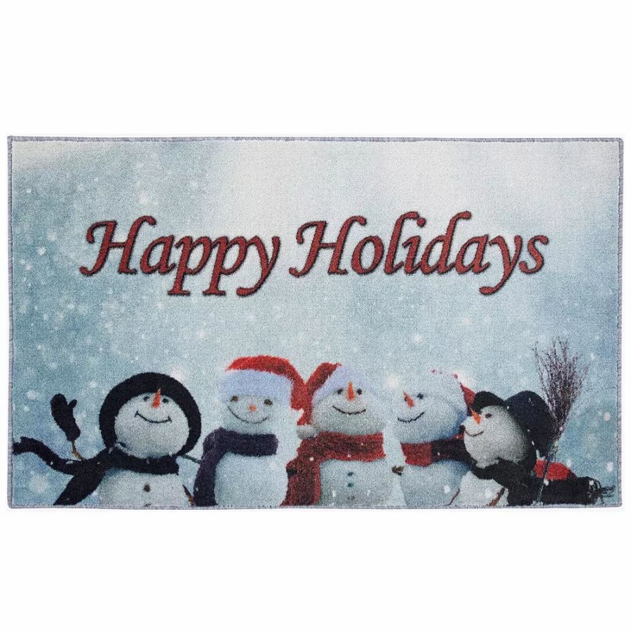 Mohawk Home * | Mohawk Home Mohawk Home Prismatic Snowmen Cheer Rug 2'6 X 4'2