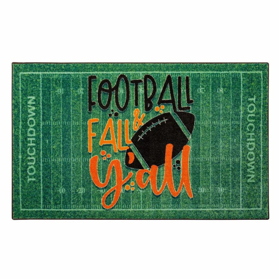 Mohawk Home * | Mohawk Home Mohawk Home Football & Fall Y'All Rug