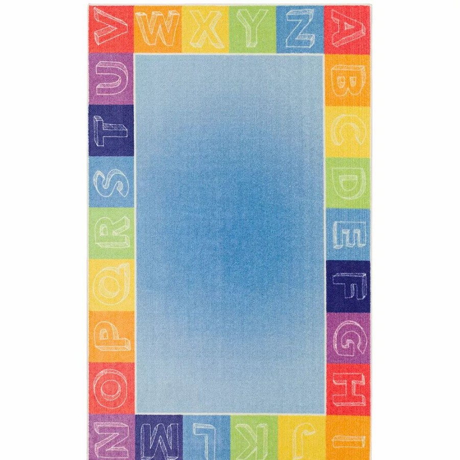 Mohawk Home * | Mohawk Home Mohawk Home Kids Alphabet Border Rug