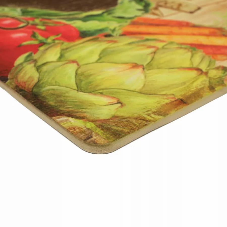 Mohawk Home * | Mohawk Home Mohawk Home Farm Friends Rooster Cushioned Kitchen Mat