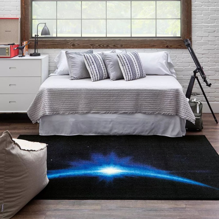 Mohawk Home * | Mohawk Home Mohawk Home Galactic Quest Navy Area Rug