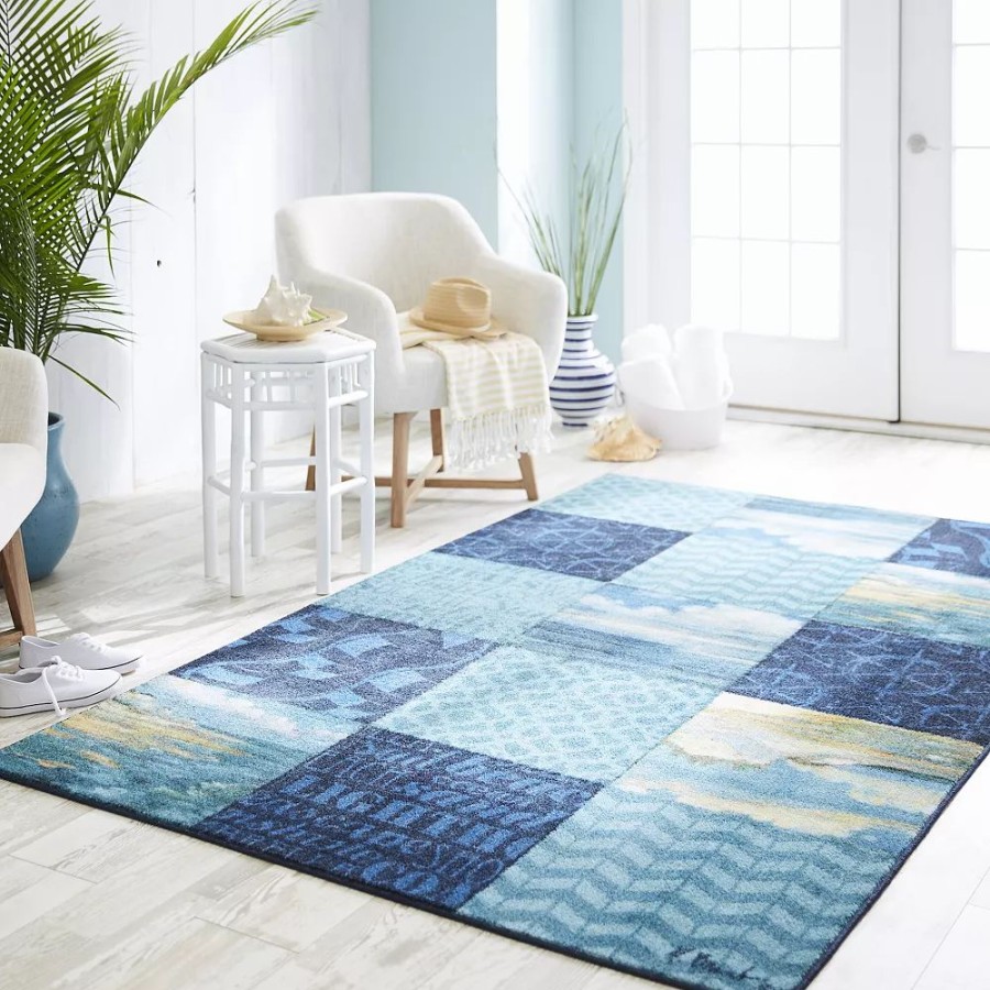 Mohawk Home * | Mohawk Home Mohawk Home Prismatic Everstrand Beachscape Patchwork Rug