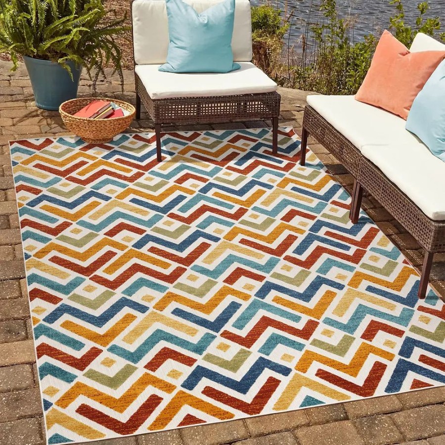 Gertmenian * | Gertmenian Fosel Allie Indoor Outdoor Rug