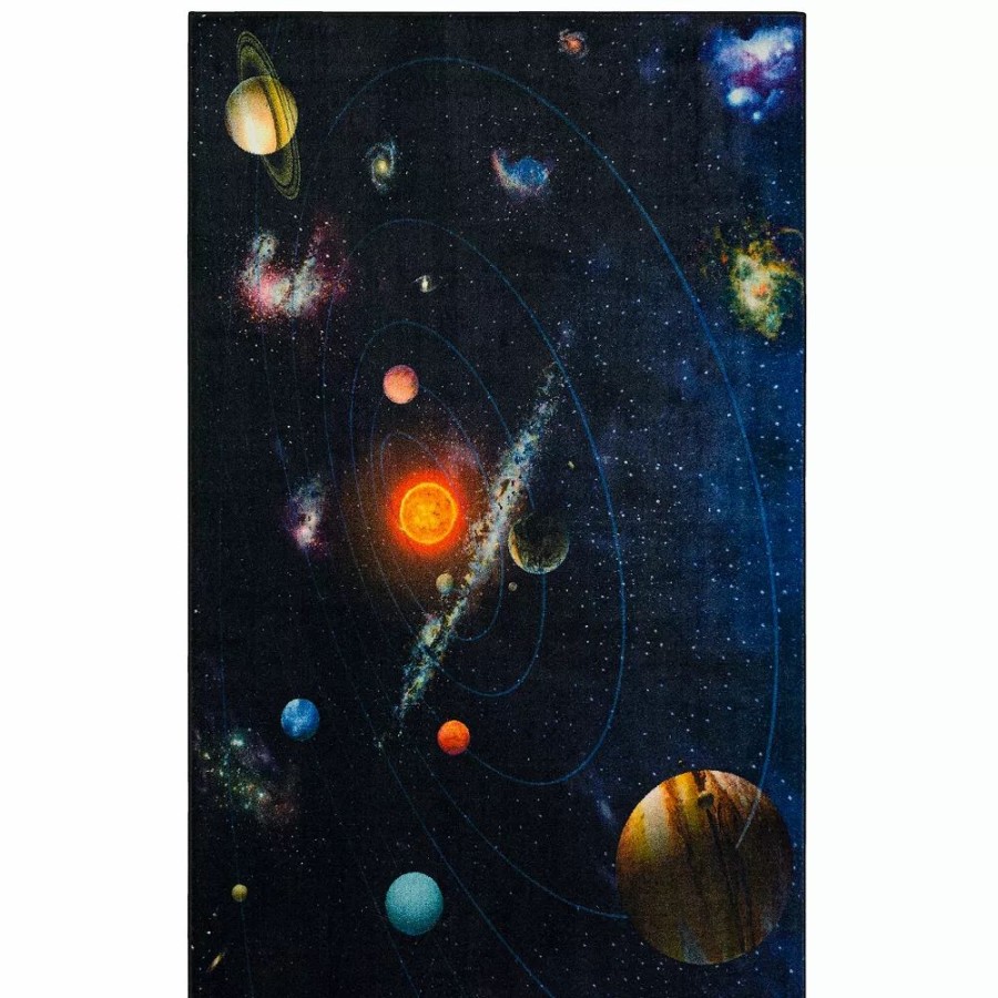 Mohawk Home * | Mohawk Home Mohawk Home Kids Solar System Rug