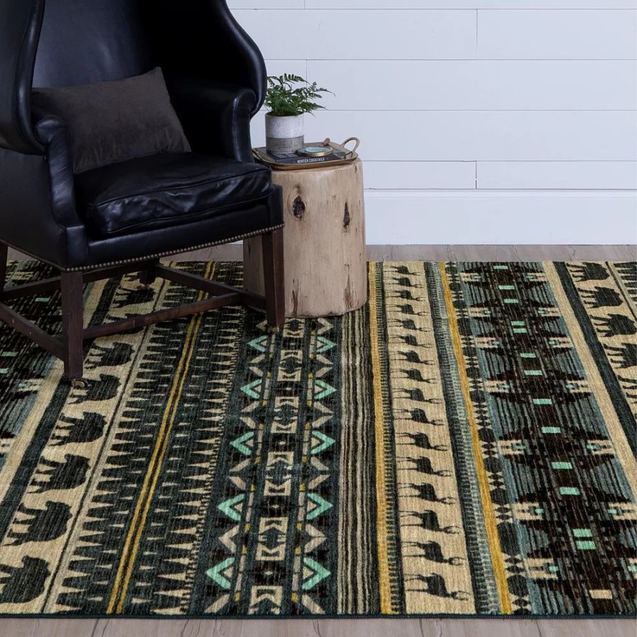 Mohawk Home * | Mohawk Home Mohawk Home Wilderness Stripe Area Rug