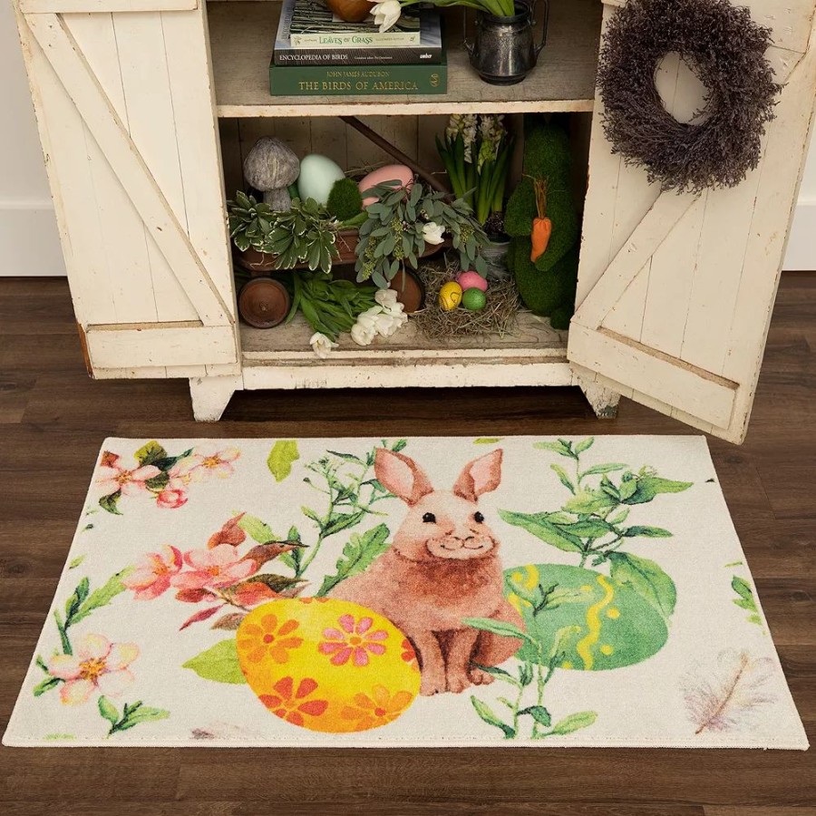 Mohawk Home * | Mohawk Home Mohawk Home Prismatic Easter Bunny Accent Rug