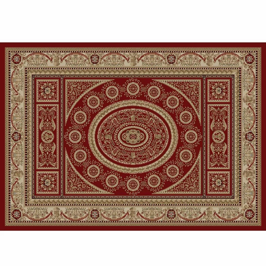 Merinos * | Merinos Aubusson Medallion Framed Rug