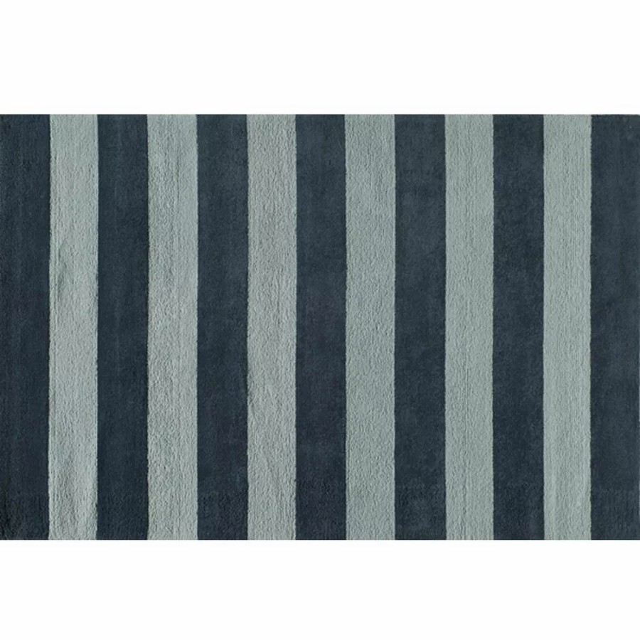 Momeni * | Momeni 'Lil Mo Classic Striped Rug Blue