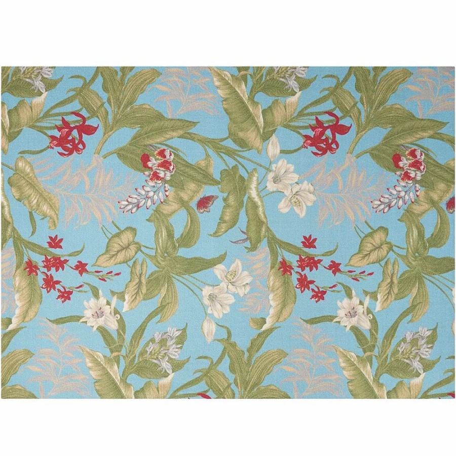 Waverly * | Waverly Sun N' Shade Wailea Coast Floral Indoor Outdoor Rug