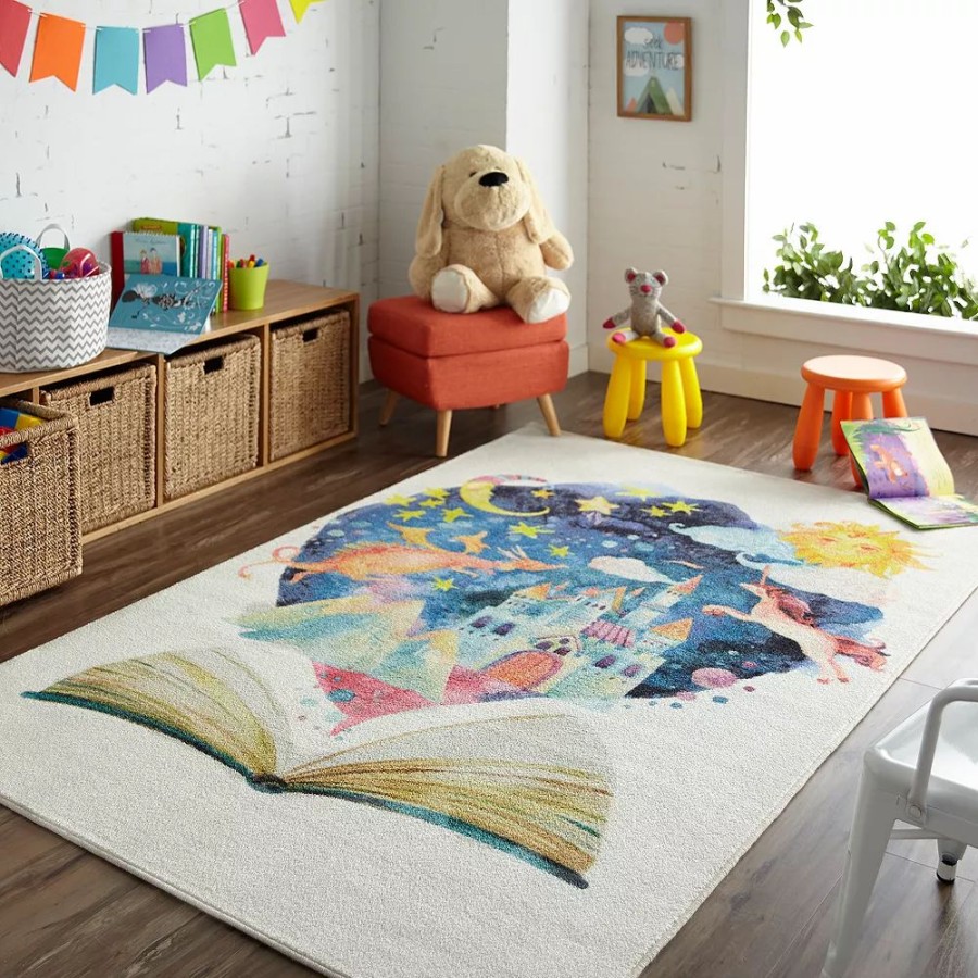 Mohawk Home * | Mohawk Home Mohawk Home Kids Prismatic Tell Me A Story Everstrand Rug