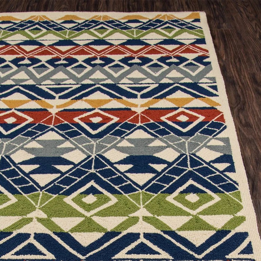 Momeni * | Momeni Veranda Tavia Geometric Indoor Outdoor Rug Multi