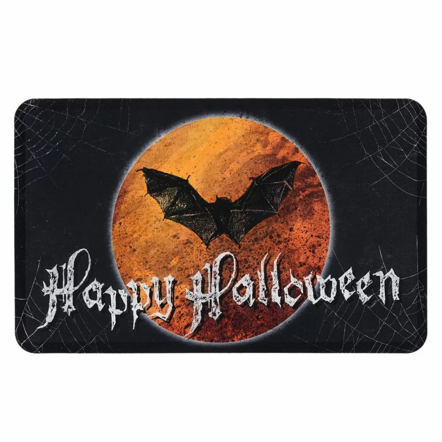 Mohawk Home * | Mohawk Home Mohawk Home Happy Halloween Moon Cushioned Kitchen Mat