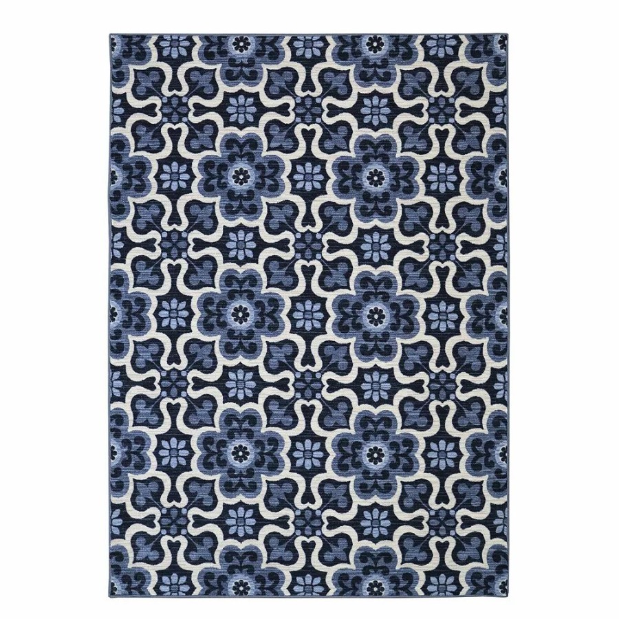 Mohawk Home * | Mohawk Home Mohawk Home Majorelle Gardens Ornamental Rug