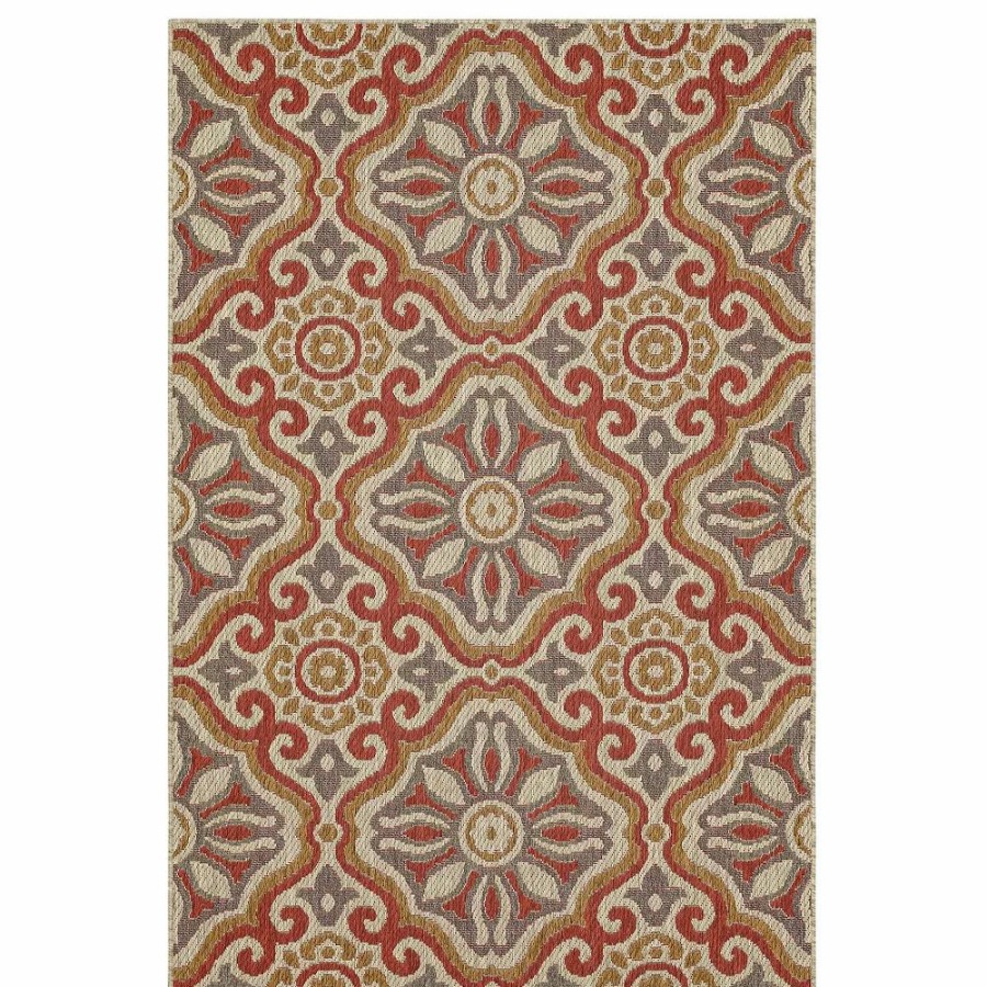 Mohawk Home * | Mohawk Home Mohawk Home Portugal Tile Indoor Outdoor Accent Area Rug