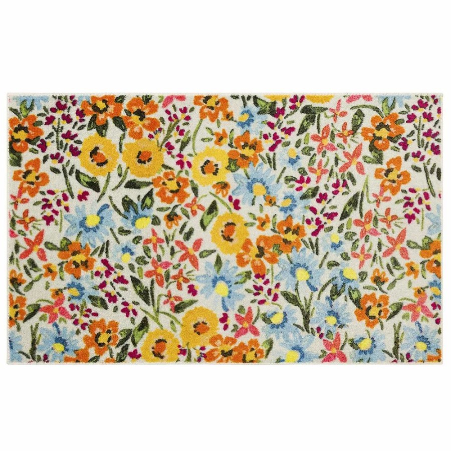 Mohawk Home * | Mohawk Home Mohawk Home Flower Field Accent Kitchen Rug