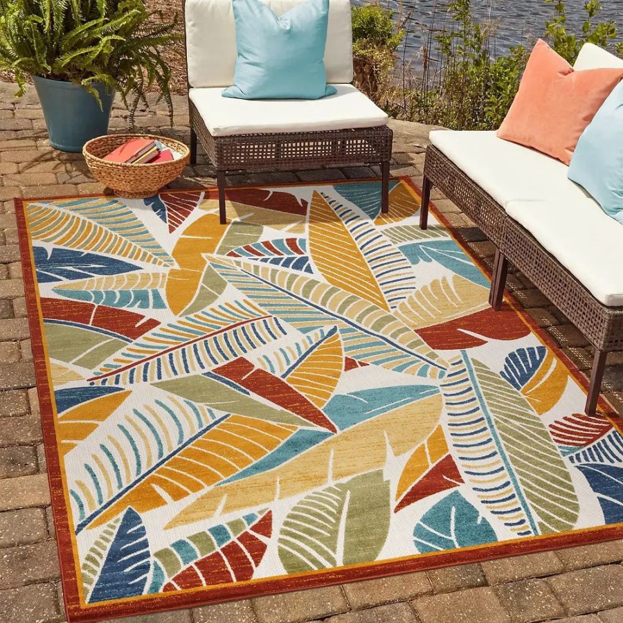 Gertmenian * | Gertmenian Fosel Lagos Indoor Outdoor Rug