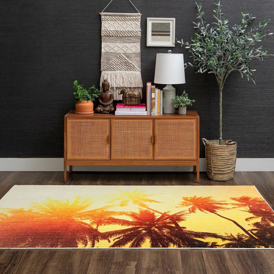 Mohawk Home * | Mohawk Home Mohawk Home Sun Kissed Palm Rug