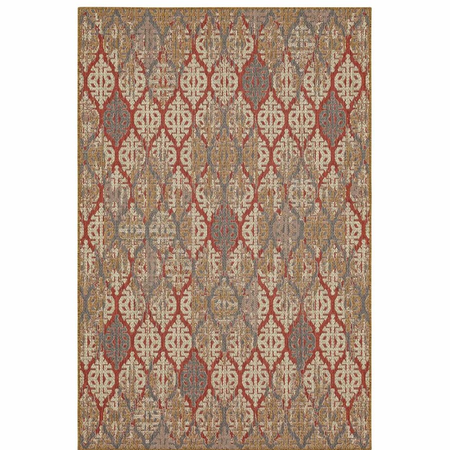 Mohawk Home * | Mohawk Home Mohawk Home Stamped Ikat Indoor Outdoor Accent Area Rug