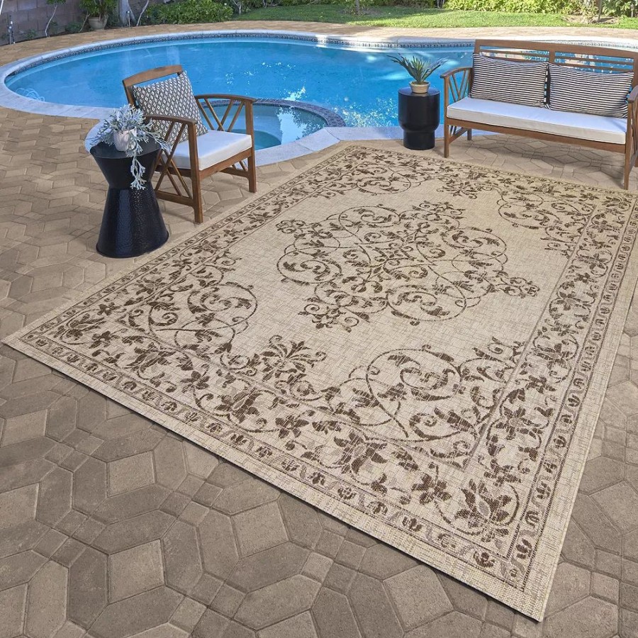 Gertmenian * | Gertmenian Avenue 33 Paseo Ryoan Oasis Indoor Outdoor Rug