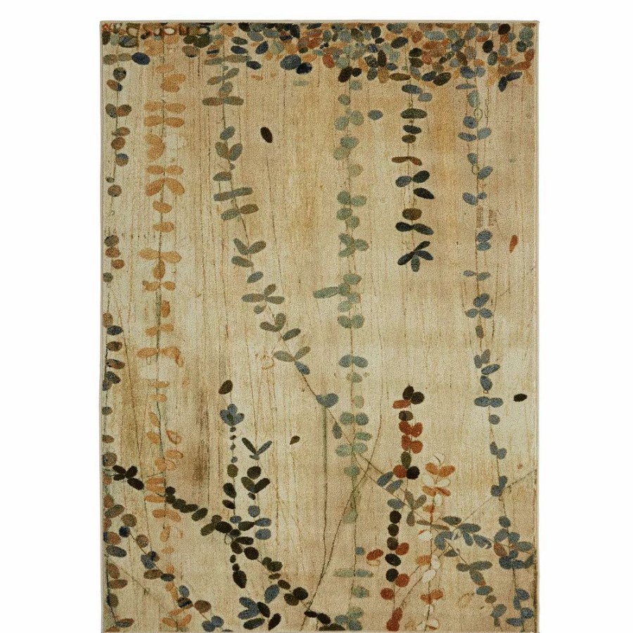 Mohawk Home * | Mohawk Home Mohawk Home Trailing Vines Abstract Floral Rug